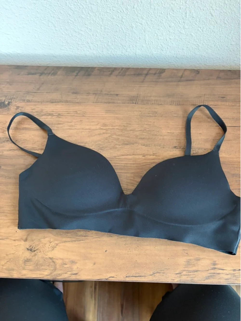 ThirdLove black push up bra wireless 34B